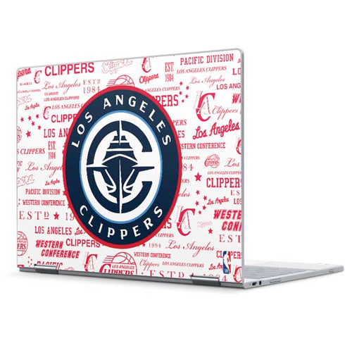 NBA Los Angeles Clippers Blast Logos Pixelbook Skin